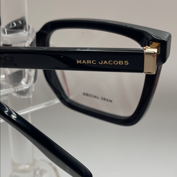 Marc Jacobs NEW Black Rectangular Glasses - Picture 4 of 7